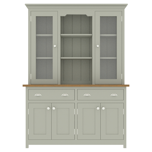 Large Kitchen Dressers Welsh Dressers with Glazed Cupboards